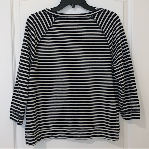 CCO SALE ! Banana Republic soft striped long sleeve Sweater - Picture 2 of 6